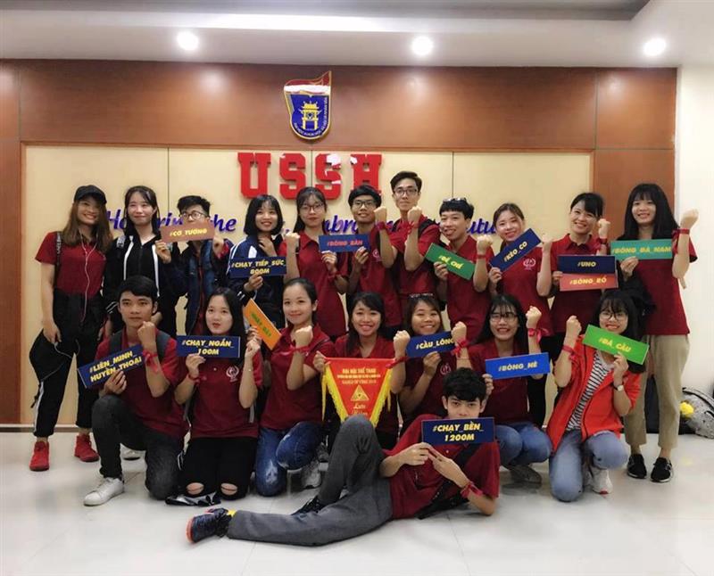 Sinh viên Đông Phương với Đại hội thể thao USSH